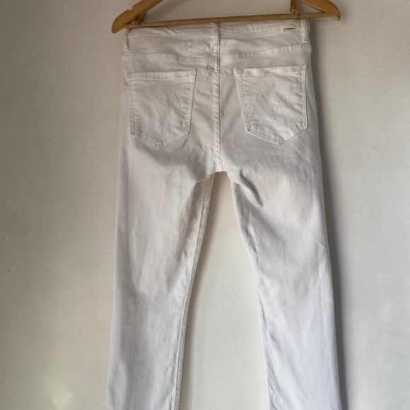 Mother 27 The Insider Crop Step Fray Jean - Picture 5 of 14